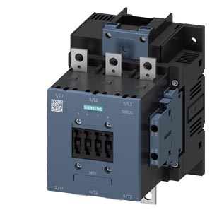 CONTACTOR TRIFÁSICO DE 150 AMP AC3 220 V 2NA+2NC 3RT1055-6AP36 SIEMENS