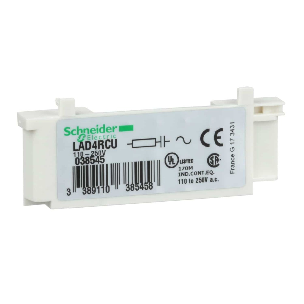 MODULO ANTIPARASITADO 110/250VAC P/CONTACTOR TESYS D LAD4RCU