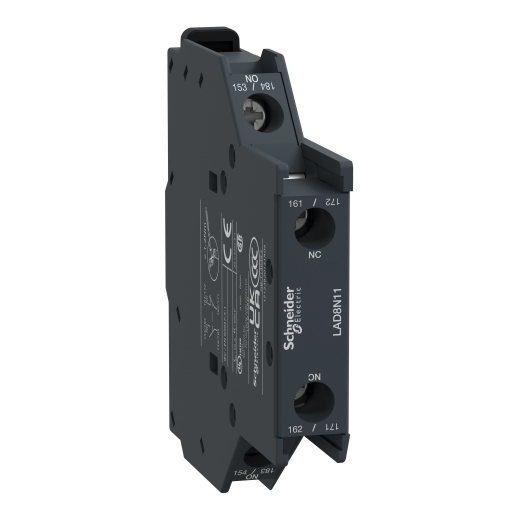BLOCK CONTACTO AUXILIAR LATERAL 1NA+1NC P/ LC1D09-D150 LAD8N11