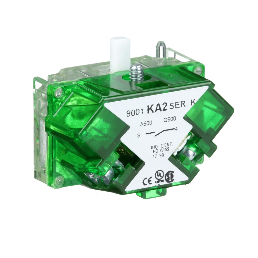 BLOCK CONTACTO 1NA C/BOTON DE CONTROL HARMONY 9001KA2