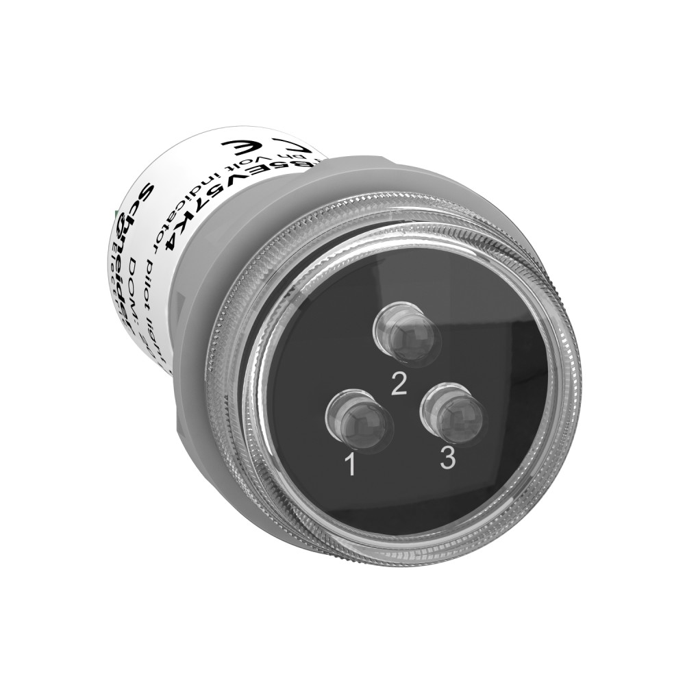 3 PHASES VOLTAGE INDICATOR PILOT LIGHT W - XB5EV57K4