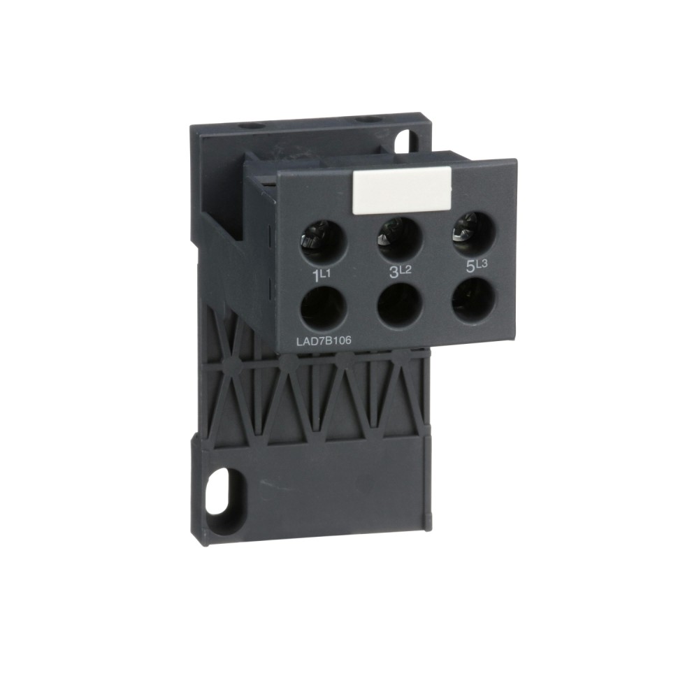 SOPORTE P/RELE LR3D/LRD RIEL DIN TESYS LAD7B106