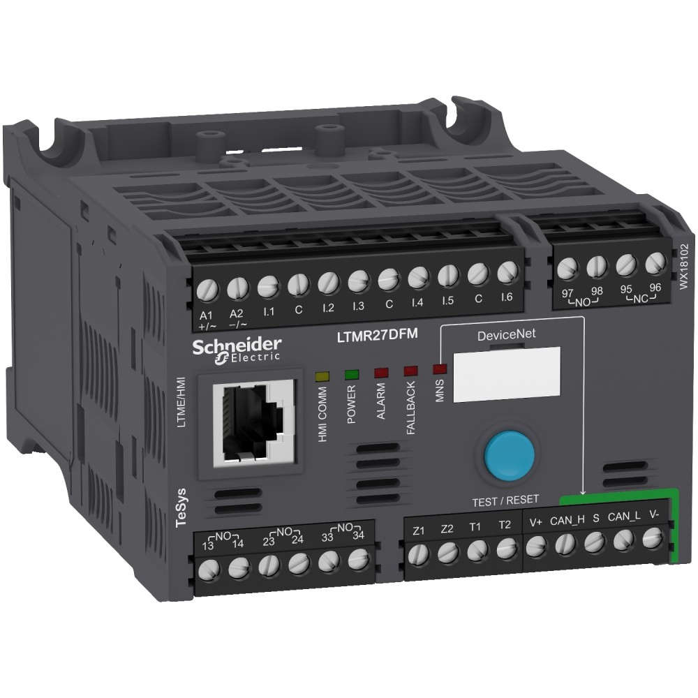 RELE MULTIFUNCION CONTROL MOTOR DEVICENET 1.35-27A 115-230VAC TESYS LTMR27DFM
