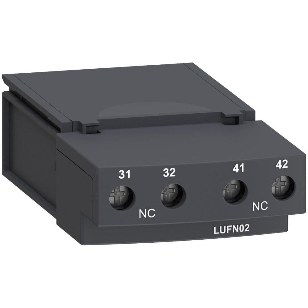 MODULO CONTACTOS AUXILIARES 2 NC LUFN02