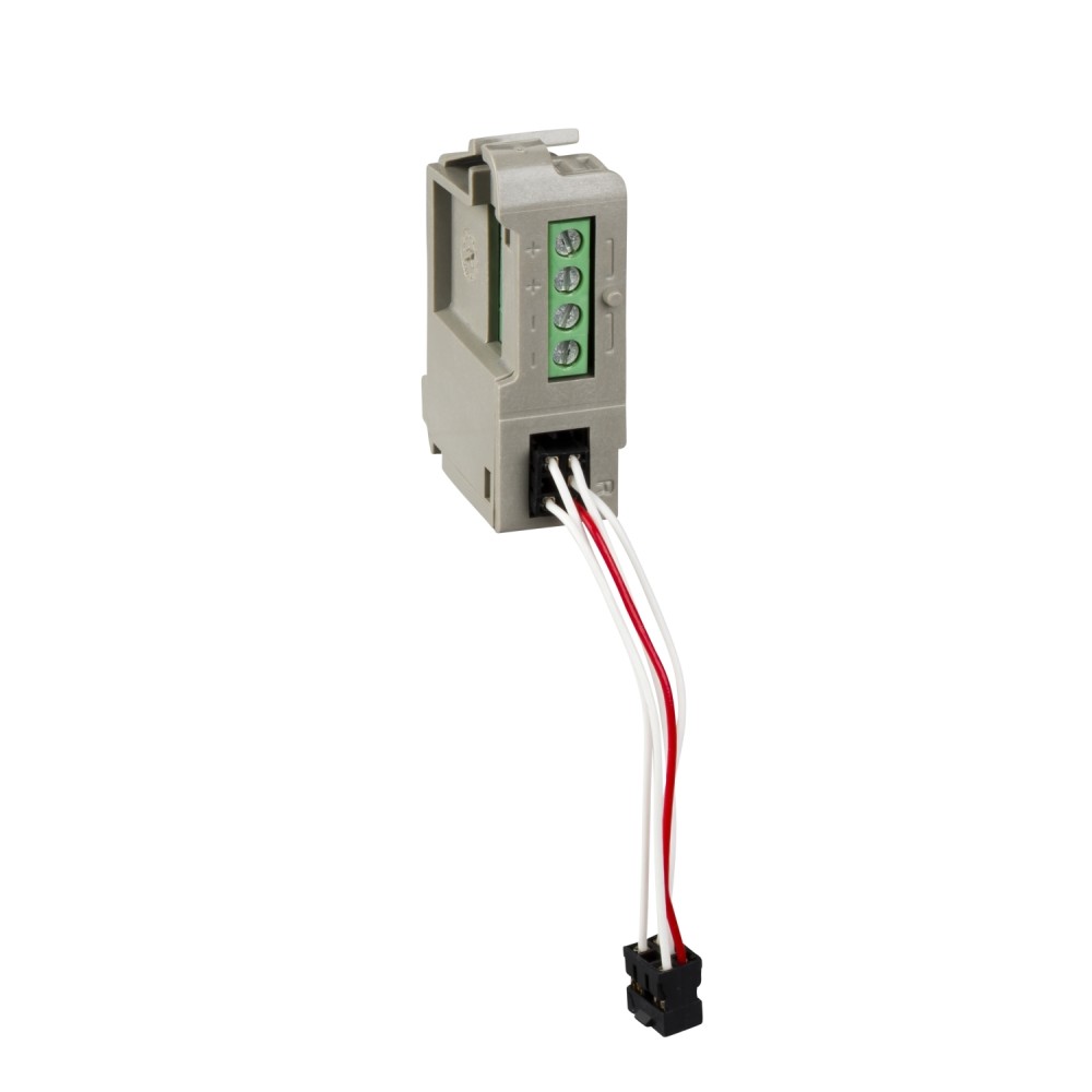 CONECTOR  P/FUENTE DE ALIMENTACION 24VDC MICROLOGIC 5 Y 6.0 LV434210