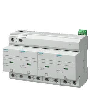 LIMITADOR SOBRETENSION CLI 3P+N 230VAC 100KA TT TN-S 5SD7414-1