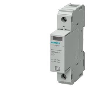 LIMITADOR SOBRETENSION CLII 1P 230VAC 40KA TN - TT 5SD7481-0