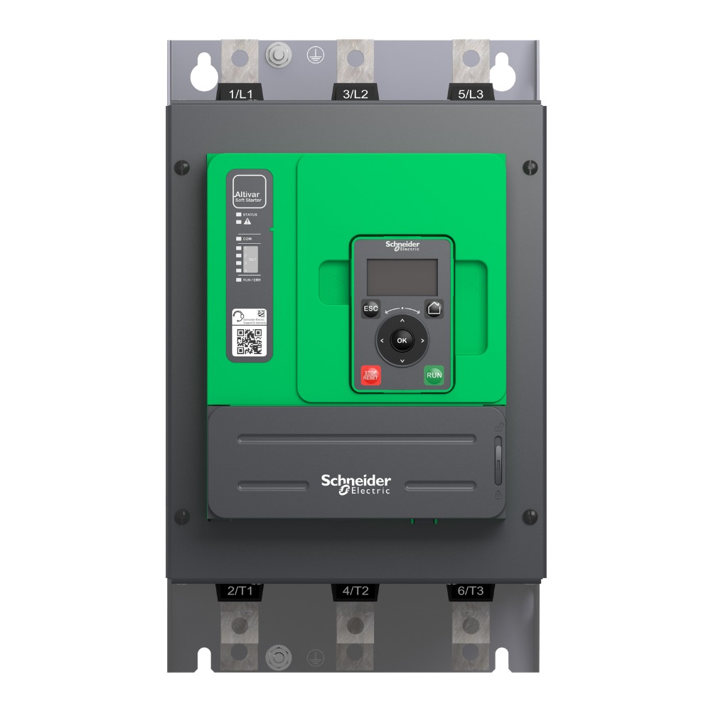 ARRANCADOR ELECTRONICO SUAVE 170A 60/125HP 220/440V CONTROL DE 110-230VAC ATS480C17Y
