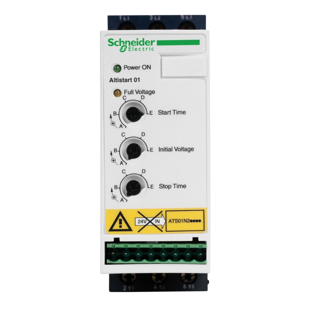 ARRANCADOR ELECTRONICO SUAVE 6A 2/3HP 440-480VAC ATS01N206RT