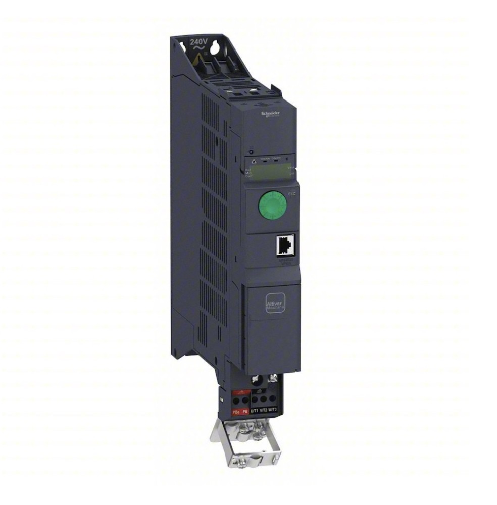 VARIADOR MONOFASICO 0.5HP/0.37KW 200-240VAC 3.3A IP20 ALTIVAR ATV320U04M2B