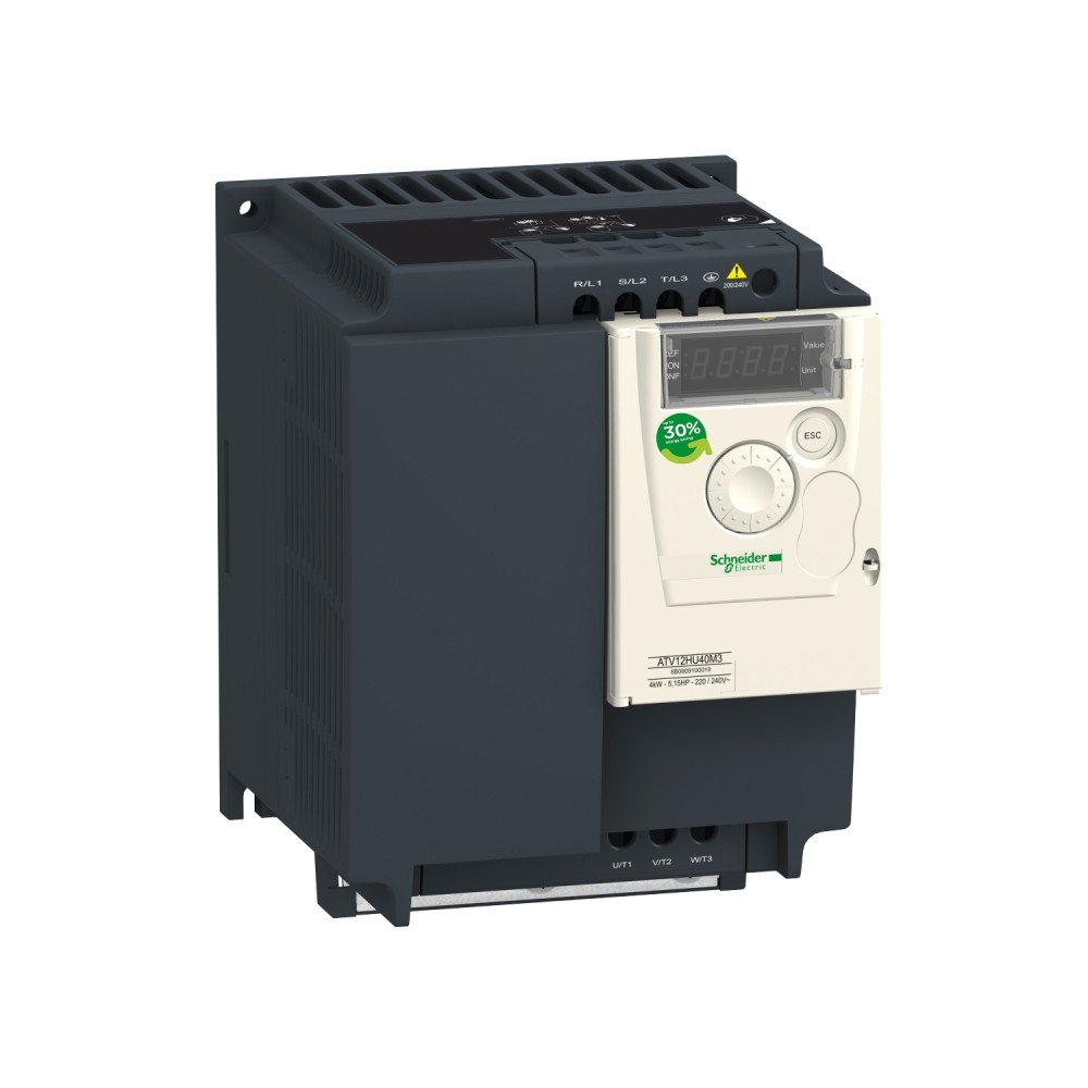 VARIADOR TRIFASICO 4HP/3KW 200-240VAC 12.2A IP20 ALTIVAR ATV12HU30M3