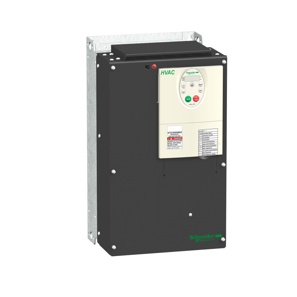 VARIADOR TRIFASICO 30HP/22KW 380-480VAC 43.5A IP20 ALTIVAR ATV212HD22N4