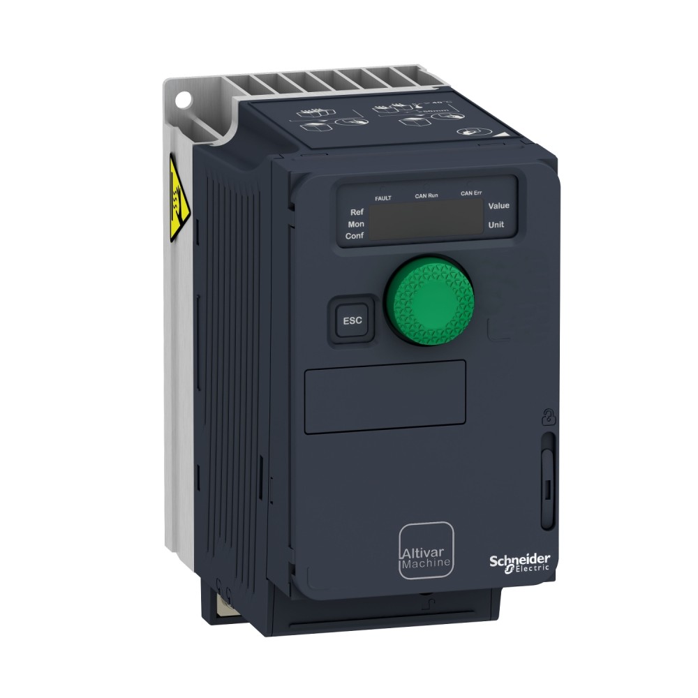 VARIADOR TRIFASICO 1HP/0.75KW 200-240VAC 4.8A IP20 ALTIVAR ATV320U07M3C