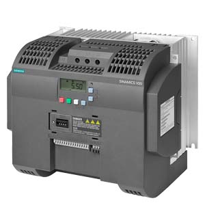 VARIADOR TRIFASICO 10HP/7.5KW 380-480VAC 16.5A IP20 SINAMICS V20 6SL32105BE275UV0