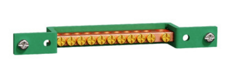 BORNERA LINEA TIERRA VERDE 24/36/48 VIAS 500V 11MOD EASY9 EZ9E33B11E