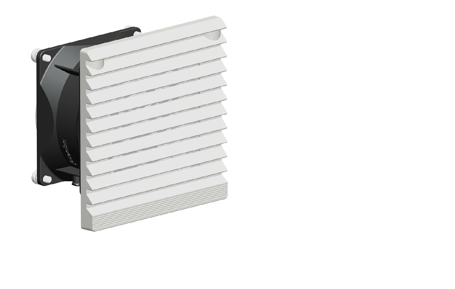 VENTILADOR IND AXIAL 230VAC C/REJILLA 106X106MM C/FILTRO P/TABLERO 26M3/H FJK6620PB230