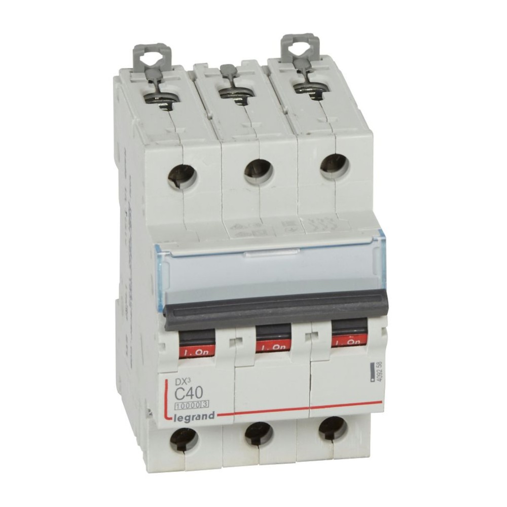 INTERRUPTOR AUT TERMOMAG P/RIEL 3P 40A 230/400VAC 32/16KA DX3-10000 409258