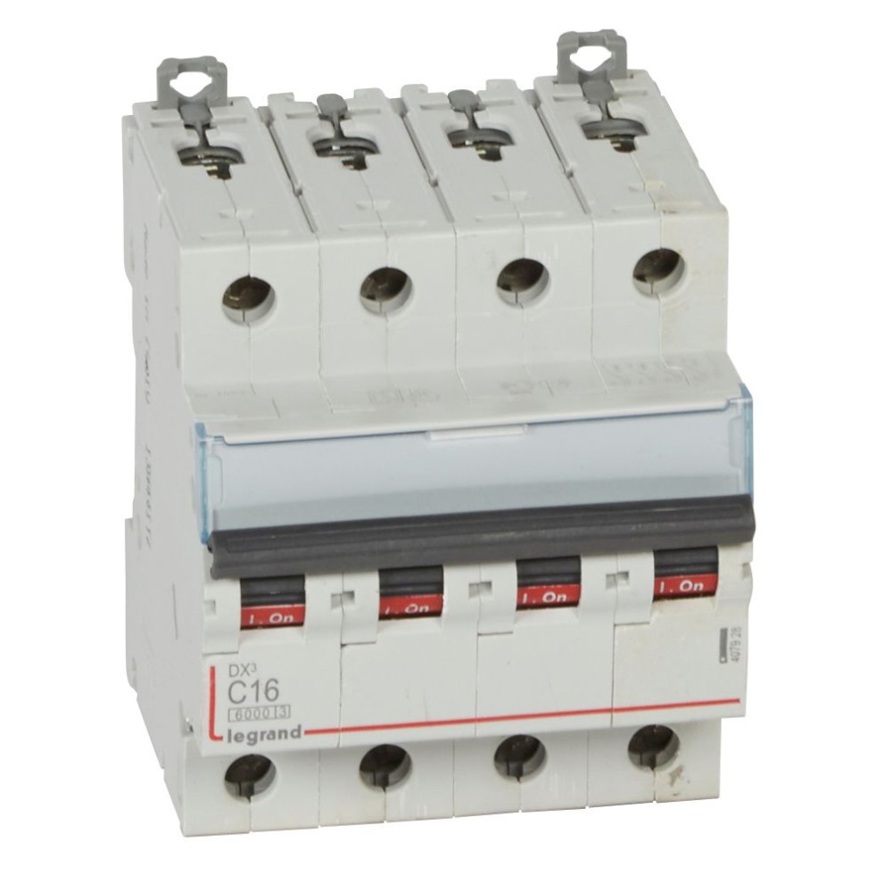 INTERRUPTOR AUT TERMOMAG P/RIEL 4P 16A 400VAC 6/10KA DX3 6000 407928