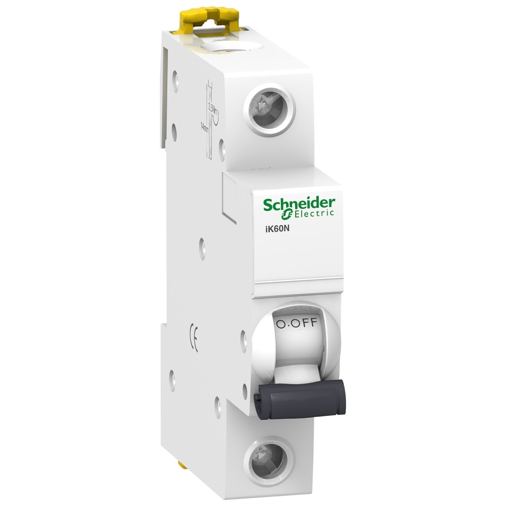 INTERRUPTOR AUT TERMOMAG P/RIEL 1P 16A 230VAC 5KA IK60N A9K24116