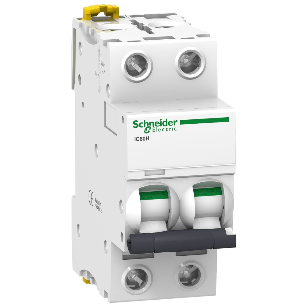 INTERRUPTOR AUT TERMOMAG P/RIEL 2P 32A 230/440VAC 30/10KA IC60H A9F84232