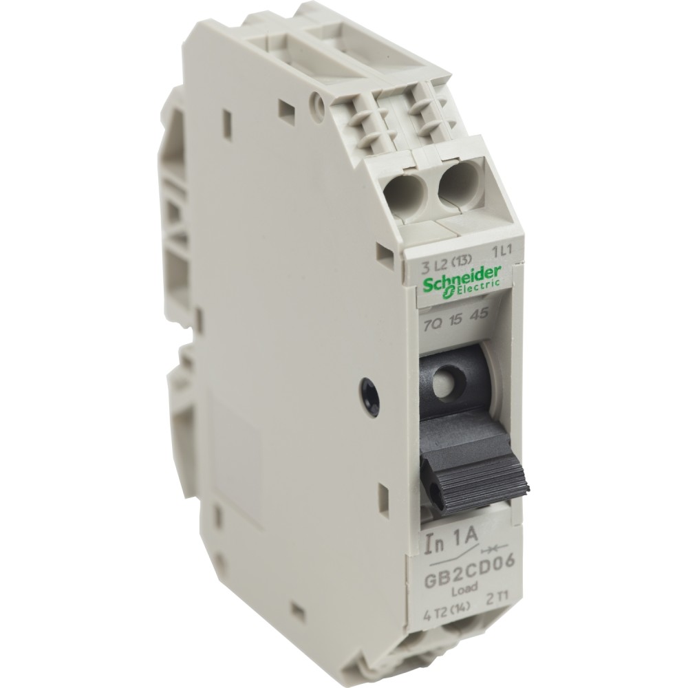 INT. TERMOGANETICO BIPOLAR 1 A. ICU A 110 VAC DE 50 KA. GB2-CD06