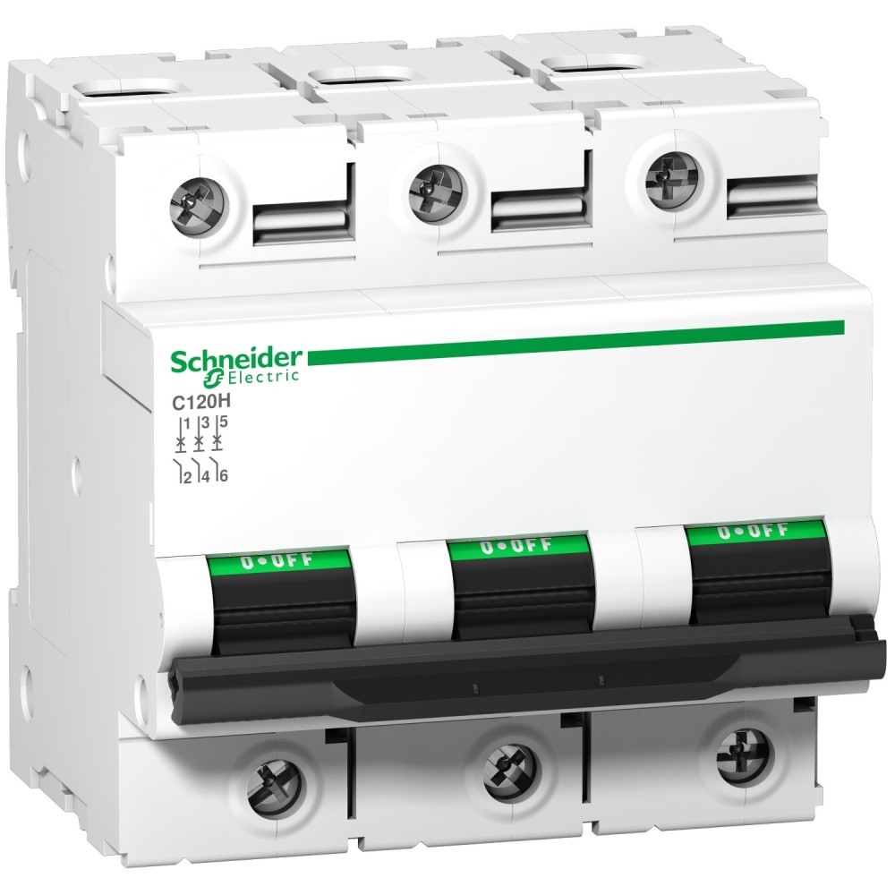 INT TERMOMAGNETICO P/RIEL DIN 3 X 80 A 18468 C120H A9N18468