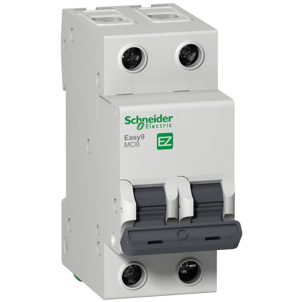 INTERRUPTOR AUT TERMOMAG P/RIEL 2P 10A 230/400VAC 10/6KA EASY9 EZ9F56210
