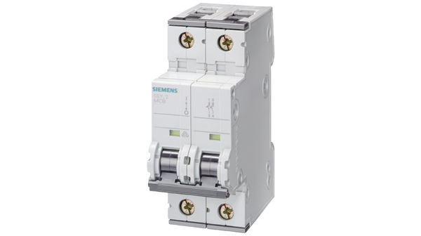 INTERRUPTOR AUT TERMOMAG P/RIEL 2P 6A 220/440VAC 10/6KA 5SY62067