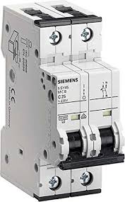 INTERRUPTOR AUT TERMOMAG P/RIEL 2P 25A 220/440VAC 10/10KA 5SY52257