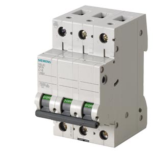 INTERRUPTOR AUT TERMOMAG P/RIEL 3P 10A 220/440VAC 20/10KA 5SL43107RC