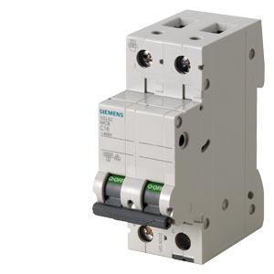 INTERRUPTOR AUT TERMOMAG P/RIEL 2P 50A 220/440VAC 6/6KA 5SL62507MB