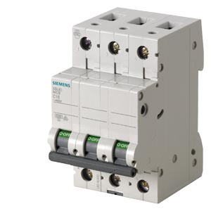 INTERRUPTOR AUT TERMOMAG P/RIEL 3P 25A 220/440VAC 6/6KA 5SL63257MB