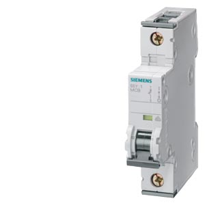 INTERRUPTOR AUT TERMOMAG P/RIEL 1P 10A 230/400VAC 15KA 5SY71106