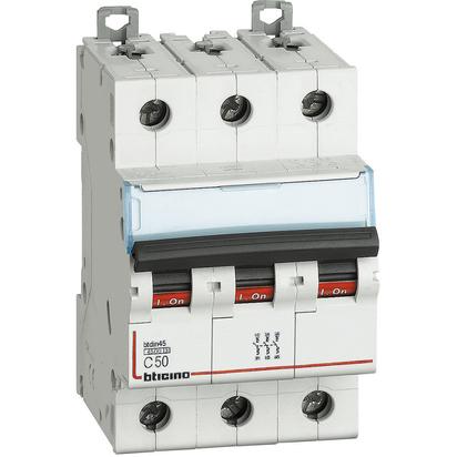 INTERRUPTOR AUT TERMOMAG P/RIEL 3P 50A 220/400VAC 10/6KA BTDIN FN830YC50