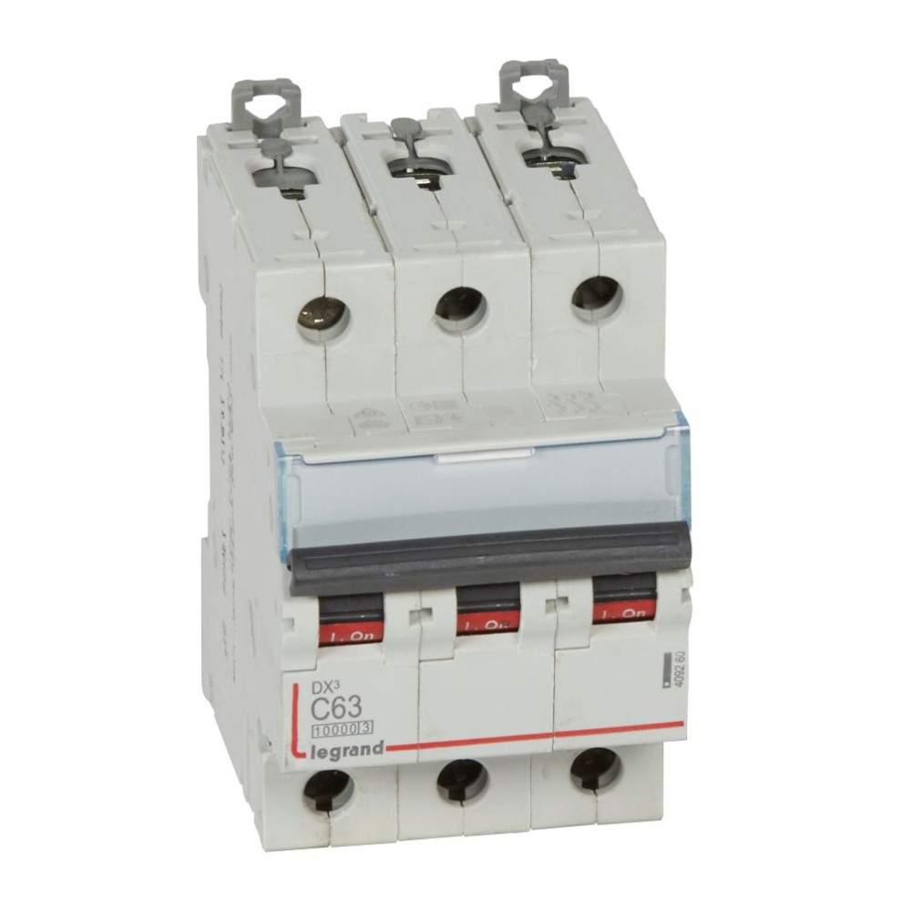 INTERRUPTOR AUT  TERMOMAG P/RIEL 3P 63A 400VAC 32/16KA DX3-10000  409260