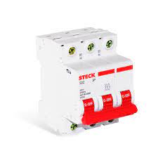 INTERRUPTOR AUT TERMOMAG P/RIEL 3P 25A 400VAC 6KA SDZD63C25