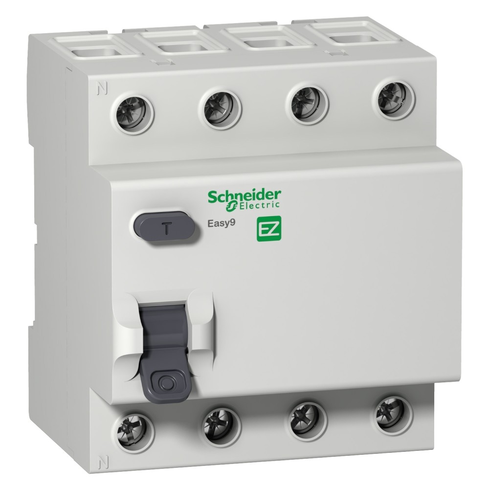 INTERRUPTOR DIFERENCIAL 4P 40A 400VAC 30MA TIPO AC EASY9 EZ9R36440