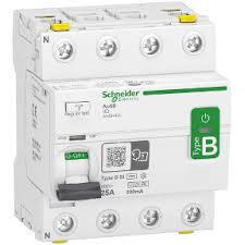 INTERRUPTOR DIFERENCIAL 4P 25A 400VAC 300MA TIPO B-SI ACTI 9 ILD A9Z64425