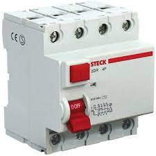INTERRUPTOR DIFERENCIAL 4P 63A 400VAC 30MA TIPO AC SDR46330