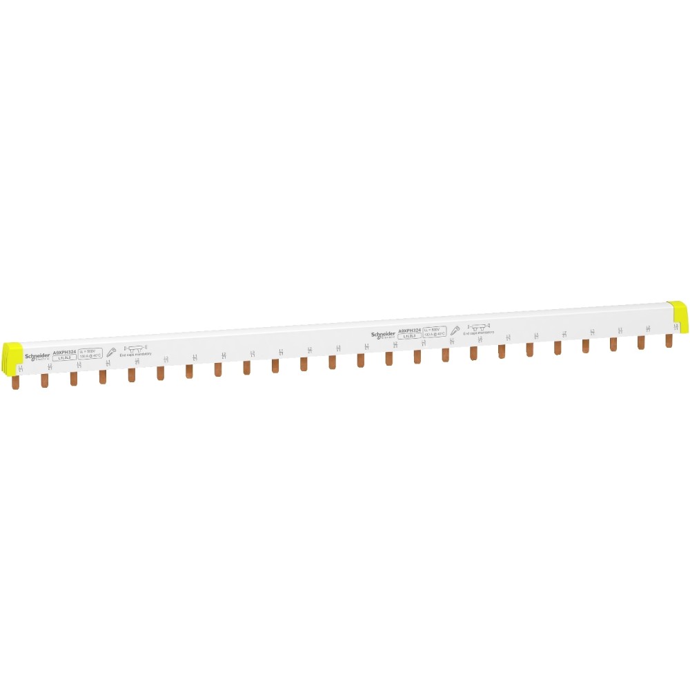 PEINE CONEXION TRIPOLAR 100A 24 DIENTES ACTI 9 A9XPH324