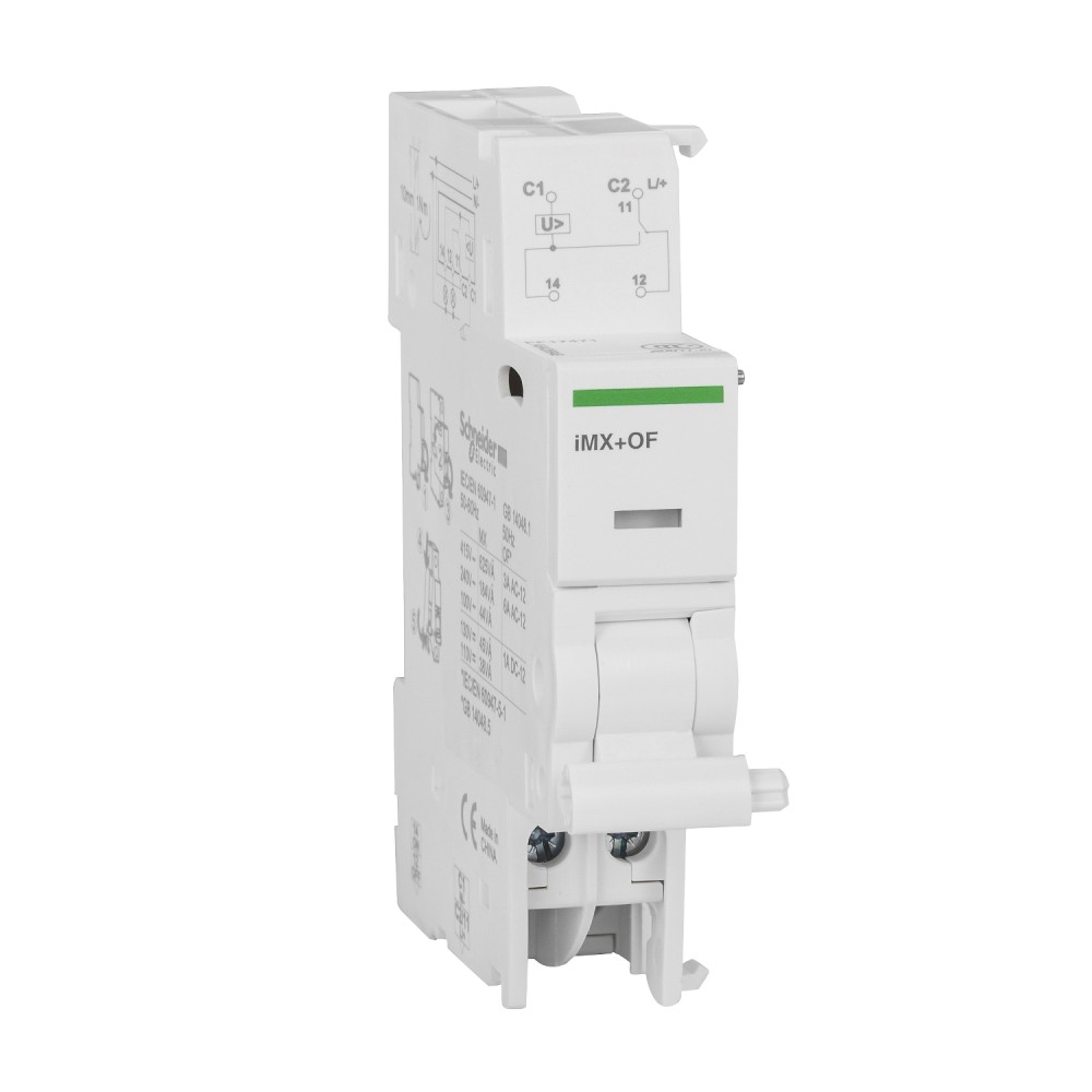 CONTACTO AUXILIAR SEÑAL DE DISPARO IMX + OF P/IC60 Y IC120N ACTI 9 100-415 VAC A9A26946
