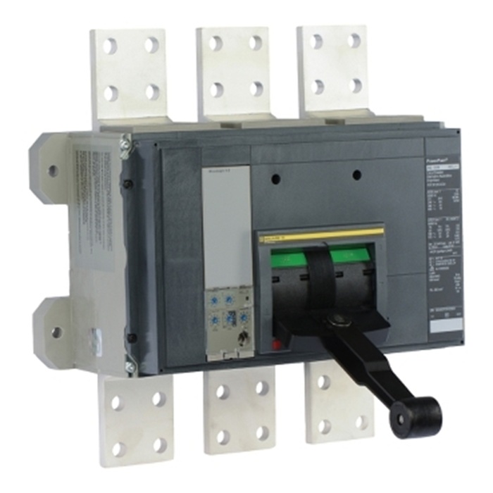 INTERRUPTOR AUT CAJA MOLD 3P FIJO 1600A 25KA 380/415VAC MICROLOGIC 5.0 POWERPACT R RJF36160U33A