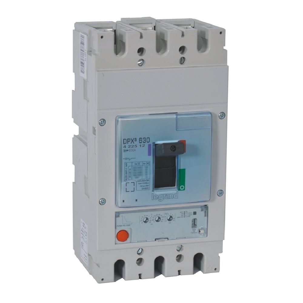 INTERRUPTOR AUT CAJA MOLD 3P REGUL 504-630A 50KA 400VAC DPX3 630 422512
