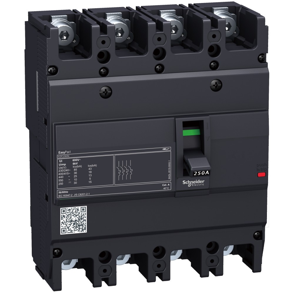 INT. EASYPACT EZC250N 25KA 4P3D 100A EZC250N4100