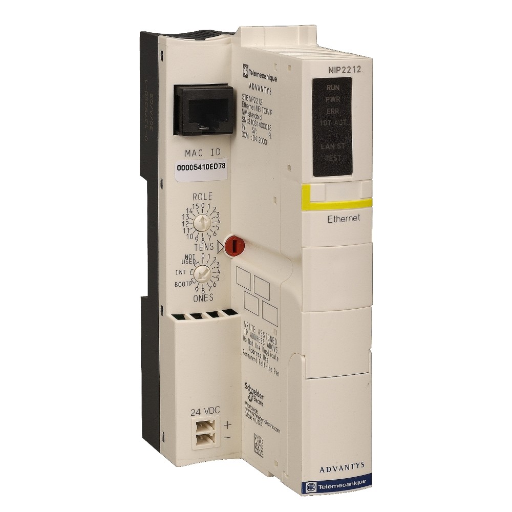 MODULO INTERFAZ ETHERNET 10 MBIT/S 24VAC STBNIP2212