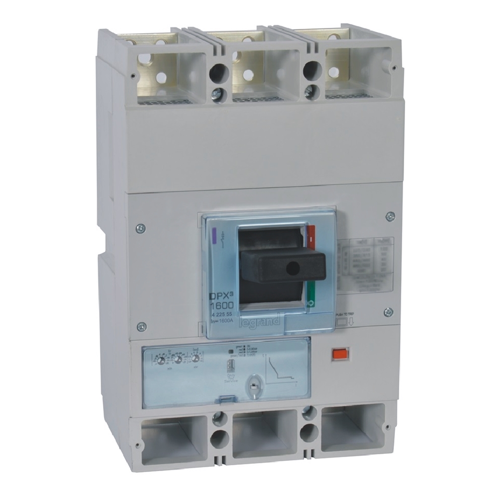 INTERRUPTOR AUT CAJA MOLD 3P REGUL 640-1600A 50KA 415VAC S1 DPX3 1600 422555