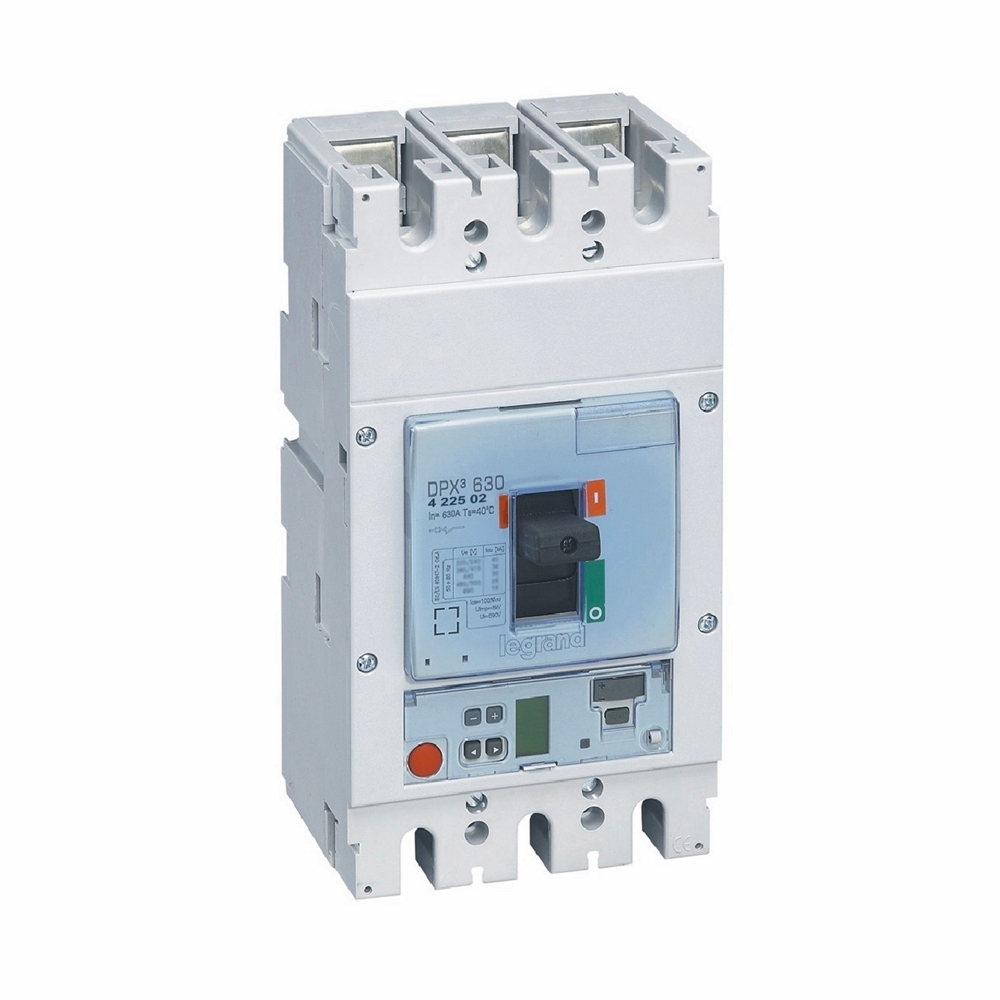 INTERRUPTOR AUT CAJA MOLD 3P REGUL 403-630A 36KA 400VAC DPX3 630 422502