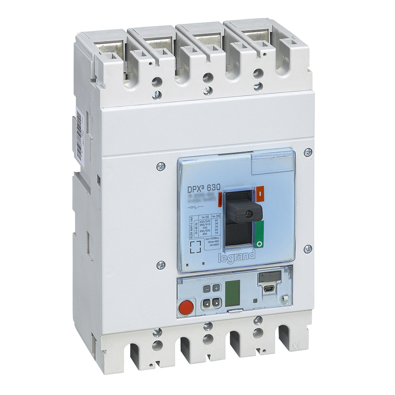 INTERRUPTOR AUT CAJA MOLD 4P REGUL 250-630A 70KA 400VAC DPX3 630 422085