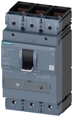 INTERRUPTOR AUT CAJA MOLD 3P REGUL 280-400A 36KA 415VAC SENTRON 3VA13404EF320AA0