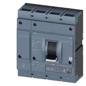 INTERRUPTOR AUT CAJA MOLD 4P REGUL 320-800A 55KA 415VAC 3VA25805HL420AA0